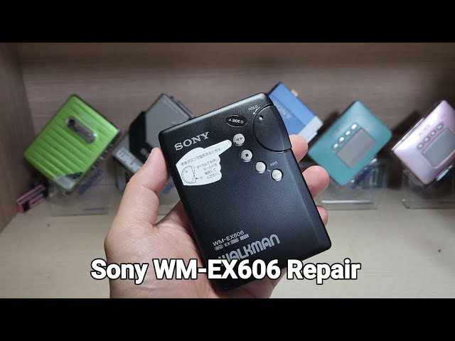 SONY WM-EX606カセットプレーヤー整備美品 SONY WM-EX606カセット