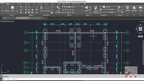 5  How to make Quantities Surveying for strap beams by CMS