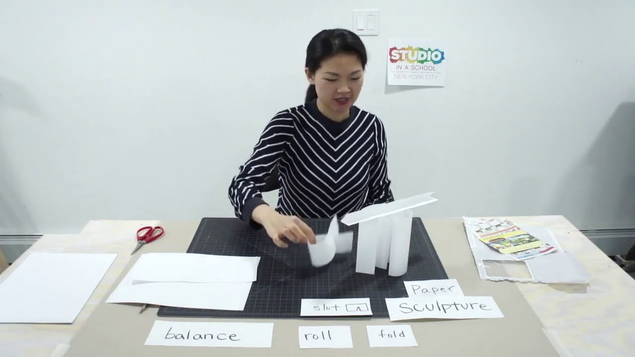 Burberry Inspire - Week 5. Paper Sculptures