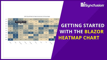 Getting Started with the Blazor Heatmap Chart