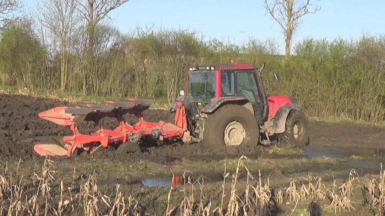 Valtra 6400 w akcji  ☆ Mokra orka ☆ uprawa ☆ siewy  ☆ Engine Sound