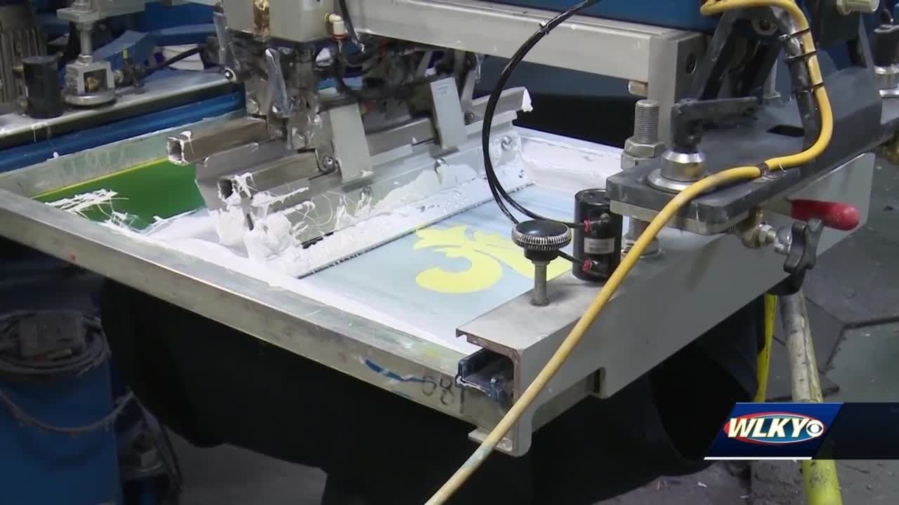 Local screen printing business creates 'Lou Strong' t-shirts