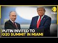 US To Invite Putin To G20 Summit In Miami, Kremlin Yet To Confirm Putin's Attendance | WION
