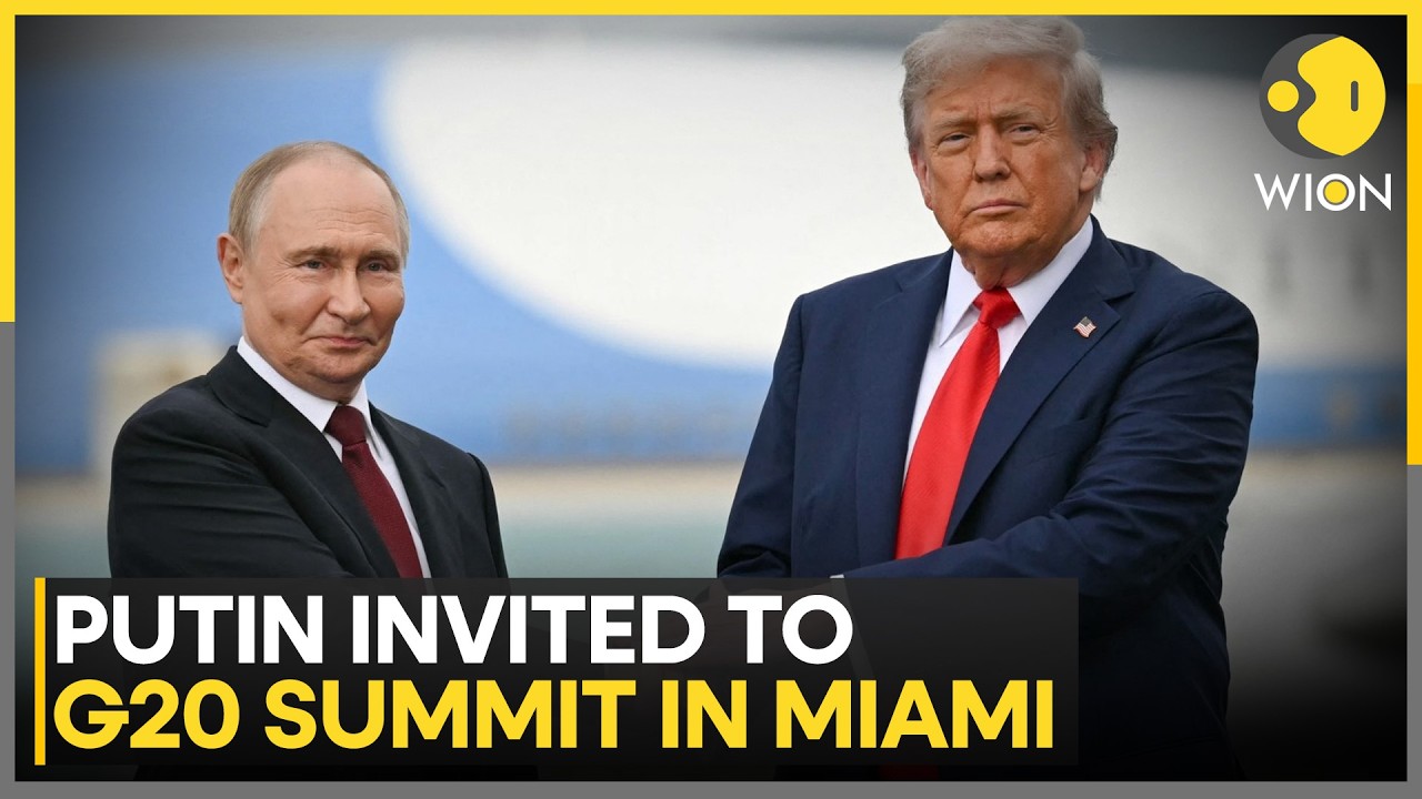 US To Invite Putin To G20 Summit In Miami, Kremlin Yet To Confirm Putin's Attendance | WION