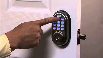 Yale Real Living Push Button Deadbolt Programming -  Inside Indicator Light 05