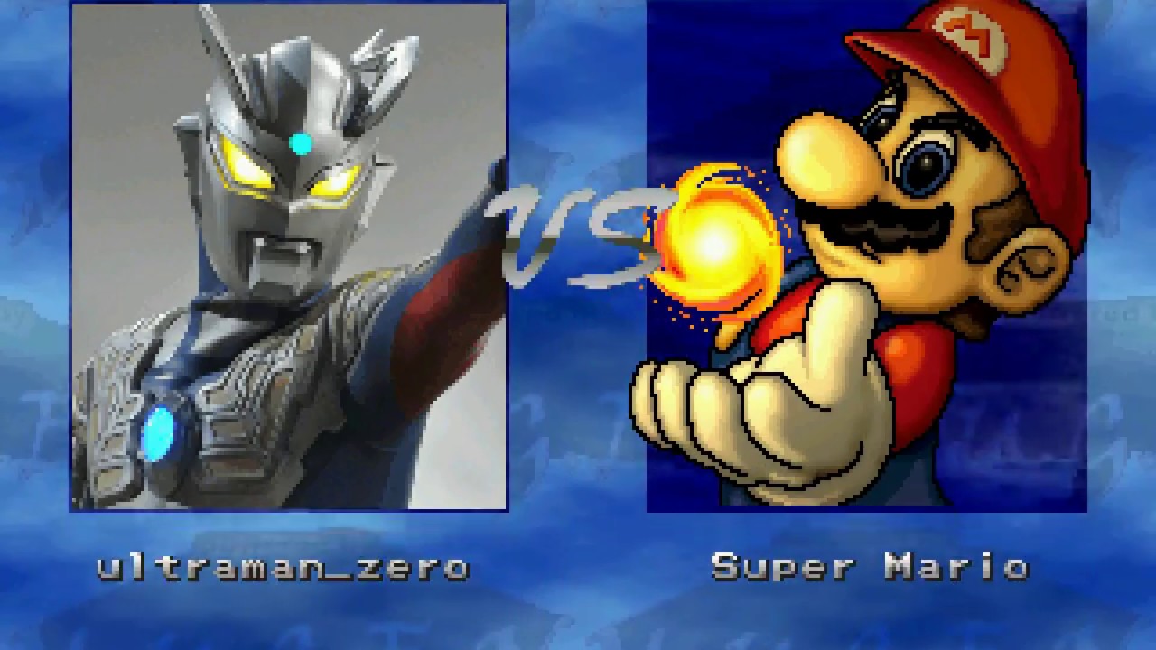 MUGEN ウルトラマンゼロVSマリオ - YouTube