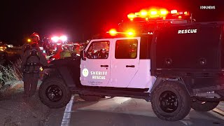 Driver Rescued by Helicopter After 240-Foot Cliff Plunge off Angeles Crest Highway in LA County