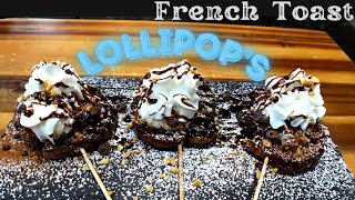 HOW TO MAKE FRENCH TOAST LOLLIPOPS #cookingwithreybae #christmas