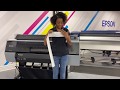 EPSON SureColor P9570 Printer - How to run a Nozzle Check