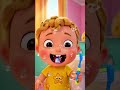 Brush Your Teeth Song 🪥 | Kids Morning Routine #Shorts#kids #shorts #brushyourteeth#kidsroutine