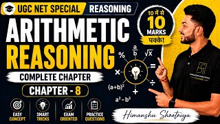 UGC NET Reasoning | Arithmetic Reasoning | Chapter-8 | Complete Concept + Trick By Himanshu Sir