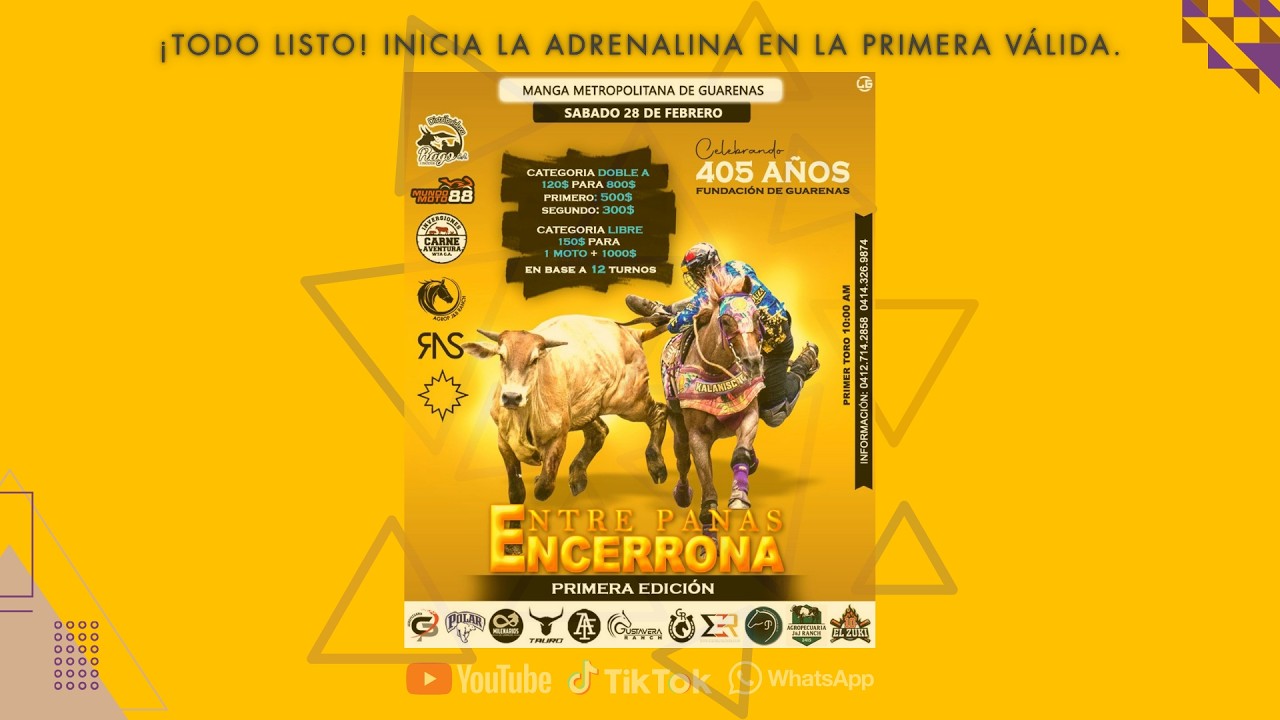 Toros Coleados Encerropana 1era Valida