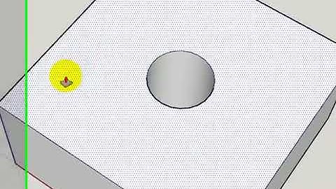 SketchUp - Creating Holes in Objects