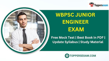 WBPSC JUNIOR ENGINEER EXAM Free Mock Test | Best Book in PDF | Update Syllabus | Study Material
