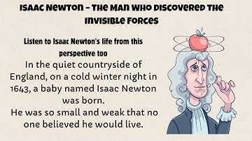 "The Story of Isaac Newton | English Listening Practice Level 2 | Discover the Law of Gravity"