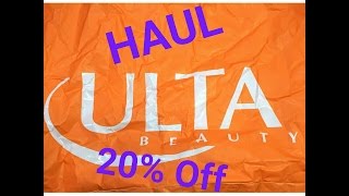 Ulta Platinum Perk 20% Haul