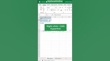 Copy Hyperlinks in Excel 🔥 #msexcel  #myexcelonline #excel #shorts