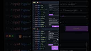 20 HTML Input Types You Must Know! 🚀    #shorts