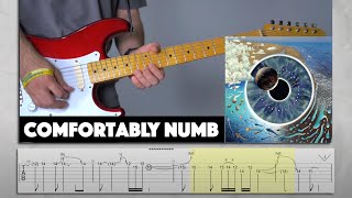 Pink Floyd - Comfortably Numb PULSE Solo Guitar Lesson + Tab (Easy Tutorial)