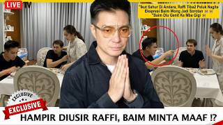 Baim Wong was criticized by Raffi for making a prank on his teeth while fasting, leading to him a...