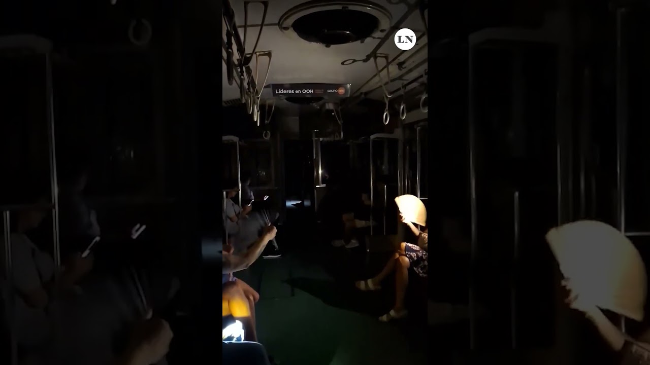Apagón masivo en CABA: miles de usuarios quedaron atrapados en el subte