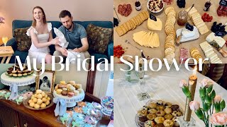 My Bridal Shower \& Haul: Bridgerton \& Pastel theme + cake tasting