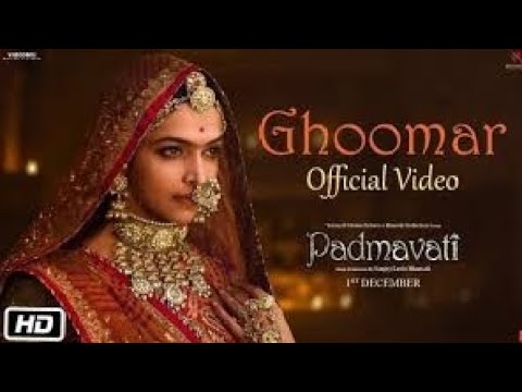 Padmaavat Song ,Ghoomer.Deepika Padukone,Shahid Kapoor, Ranveer Singh, Shreya Ghoshal, Swaroop khan