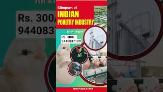 Glimpse of Indian Poultry industry by Ricky Thaper, published by Hind publications Rs. 300/- only