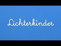 Lichterkinder Samba Rumba Cha Cha Cha 