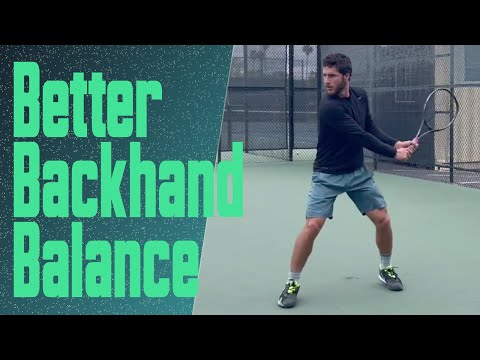 Two Handed Backhand Kinetic Chain - The First Step
