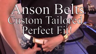 Anson Belt Review A Custom Tailored Belt Hell Yes
