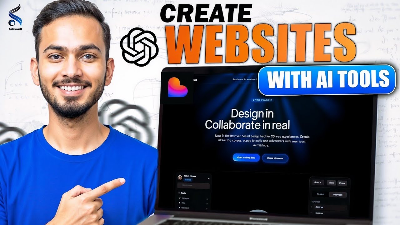Create Websites Using AI Tools 🤖 | No Coding Website Design in Just 10 Minutes