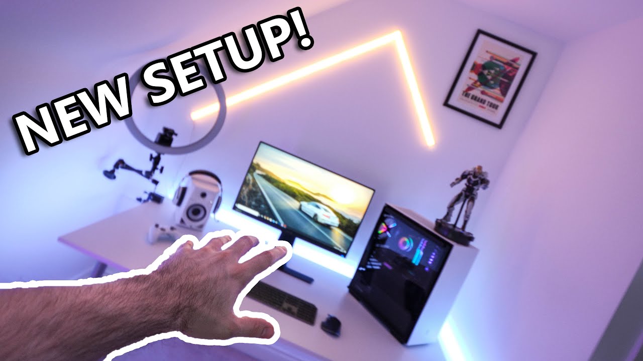 Creating the ULTIMATE GAMING ROOM Part 2 - The NEW SETUP!