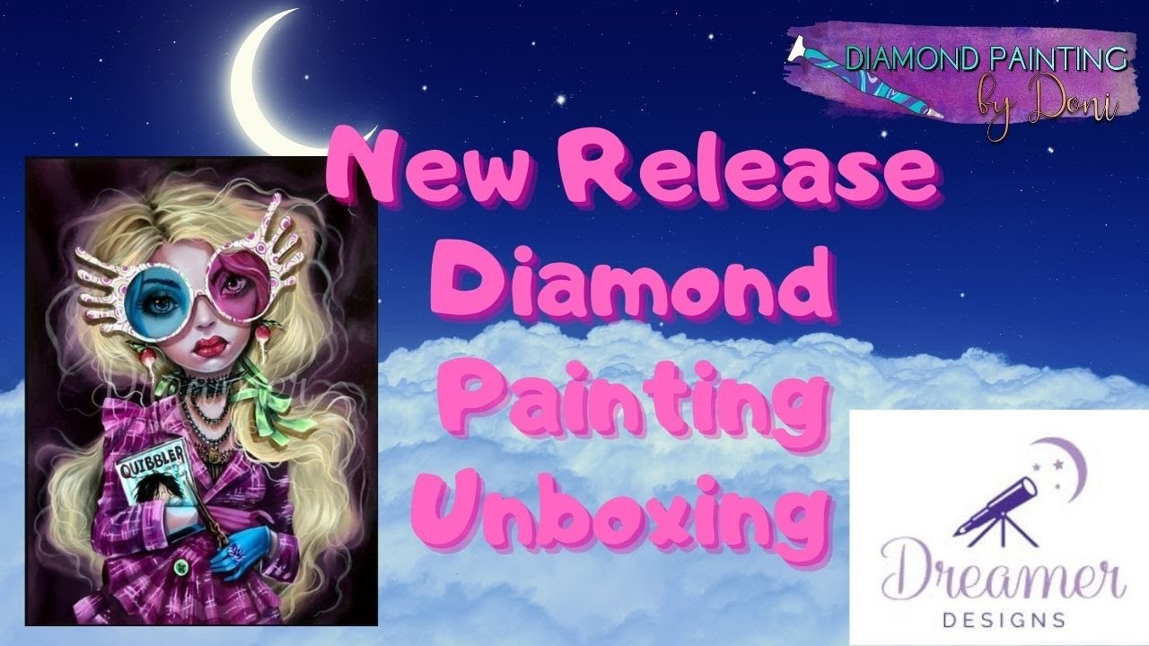 Diamond Painting Unboxing Luna Lovegood from Dreamer Designs - YouTube