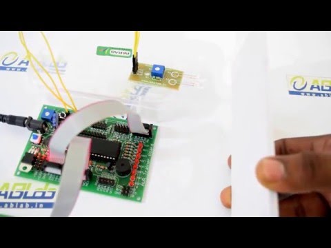 Analog IR Sensor Interfacing with AVR ATmega16 Microcontroller and LED Display by ABLab Solutions