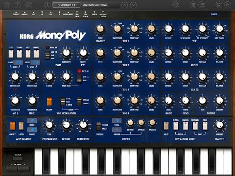 KORG iMonoPoly - Let's Explore The Strange Sounds - Demo for the iPad