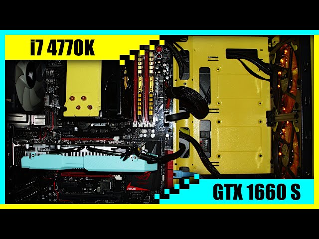 i7 4770K + GTX 1660 SUPER Gaming PC in 2022 | Tested in 7