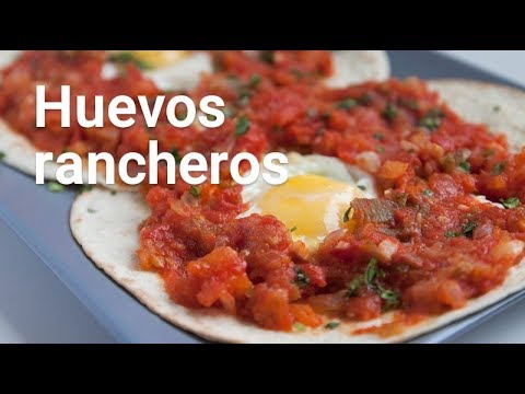Cómo hacer huevos rancheros. Receta de un desayuno a la mexicana - De  Rechupete