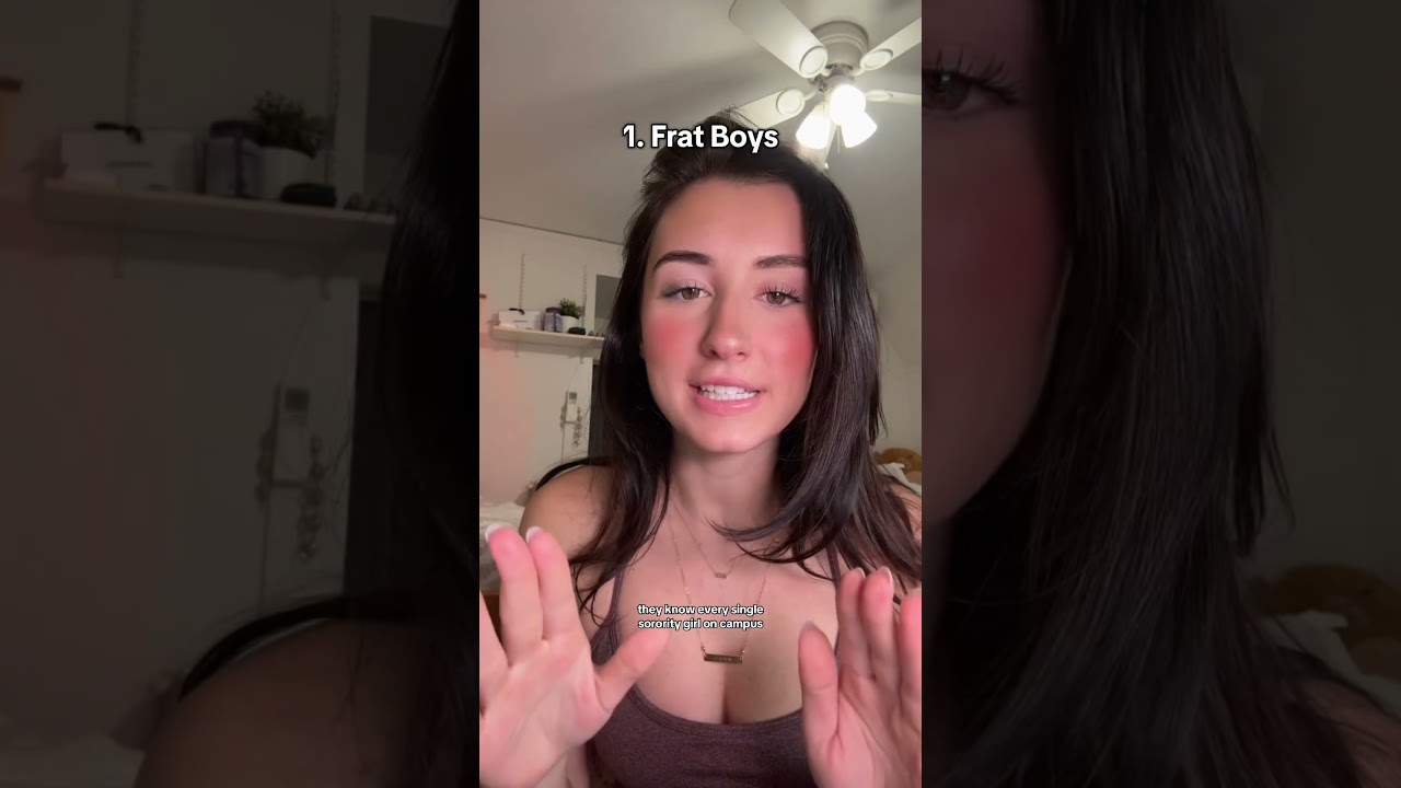 На данном этапе держись подальше от всех парней в колледже 