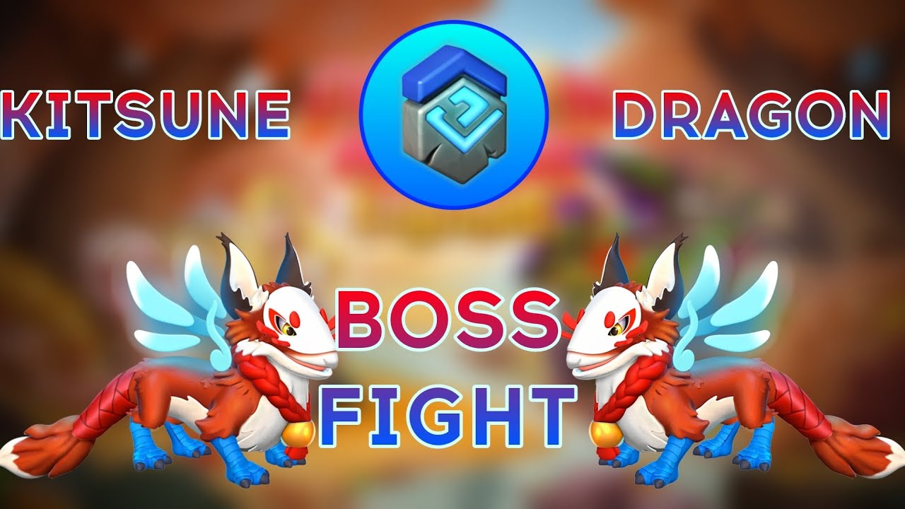 Boss Fight in sigil campaign with "KITSUNE" Dragon 🐉 💪. |Dragon Mania legends