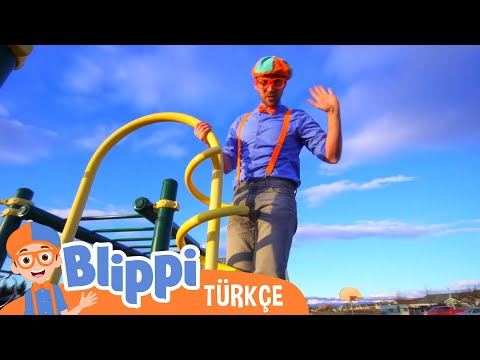 Blippi Visits Outdoor Play Park | Blippi Türkçe - Çocuklar için eğitici videolar | Türkçe Dublajlı