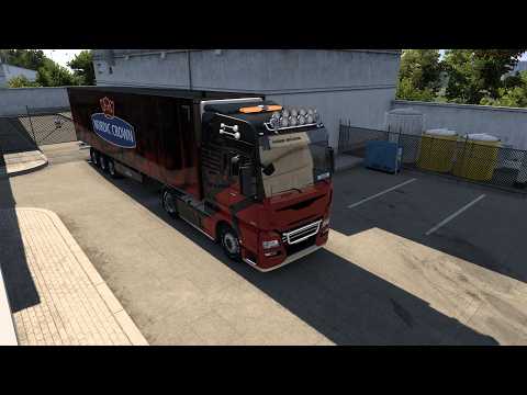 Euro Truck Simulator2! Odense to Ivalo! Alaturi de prieteni!