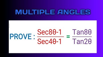 CLASS 10 & SEE (OPT. MATHS) || IMPORTANT PROVING OF MULTIPLE ANGLES || SPS SIR || MATHS SIMPLIFIED