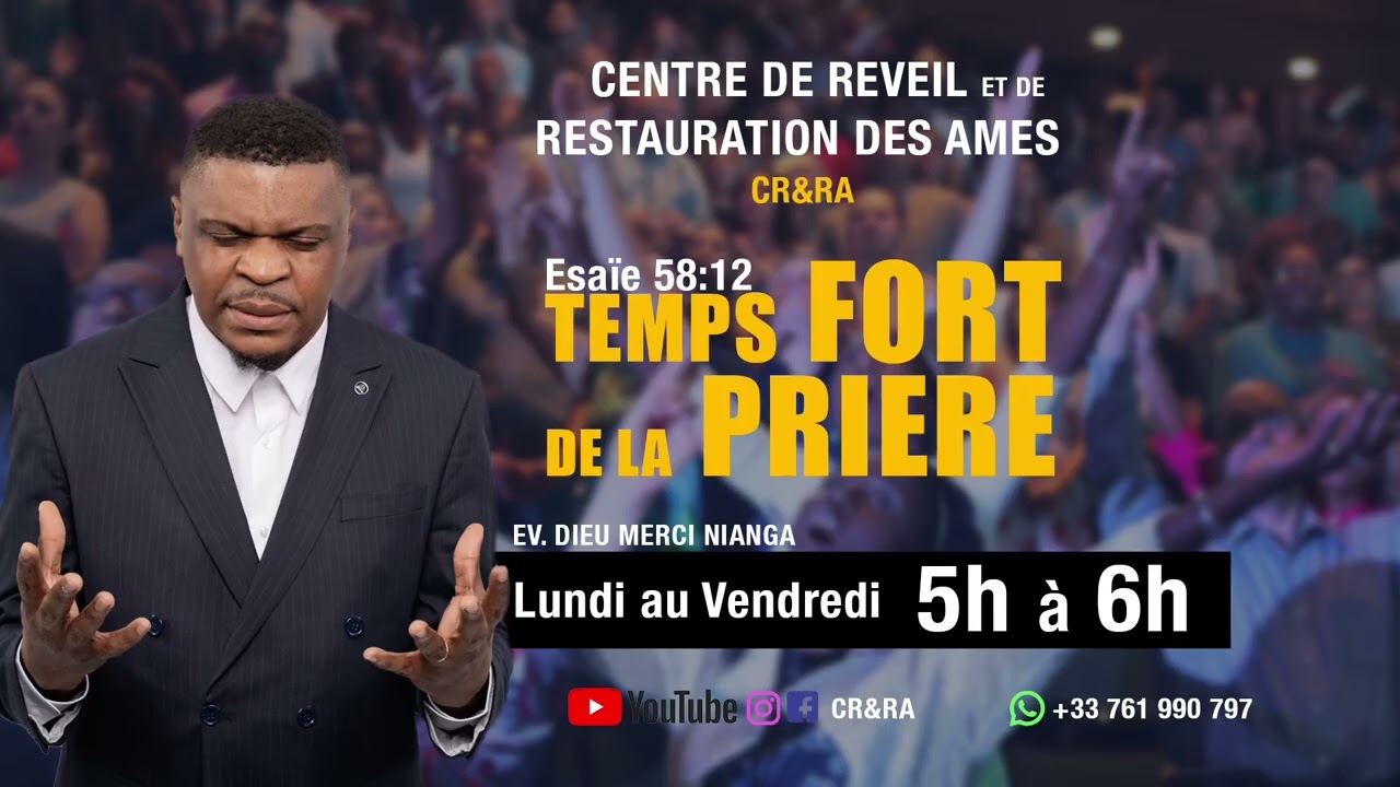TEMPS FORTS DE LA PRIÈRE : JETTE TA VERGE PAR TERRE Ev Dieu-merci NIANGA 