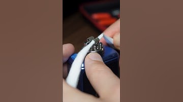 Changing Cotton on my crispy GEEKVAPE MOD Z200 + DROP RDA #geekup #geekvp #tech #shorts