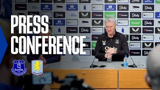 EVERTON prieš ASTON VILLĄ | Davido Moyeso "Premier" lygos spaudos konferencija