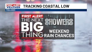 FIRST ALERT: Breezy winds continue this weekend with higher rain chances