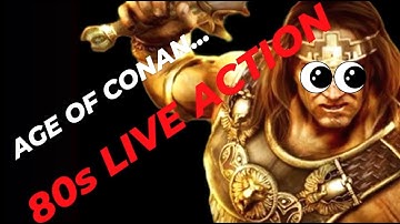 Age of Conan - Hyborian Adventures (80s live action movie by AI!)