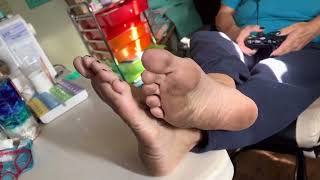 Dirty mature feet