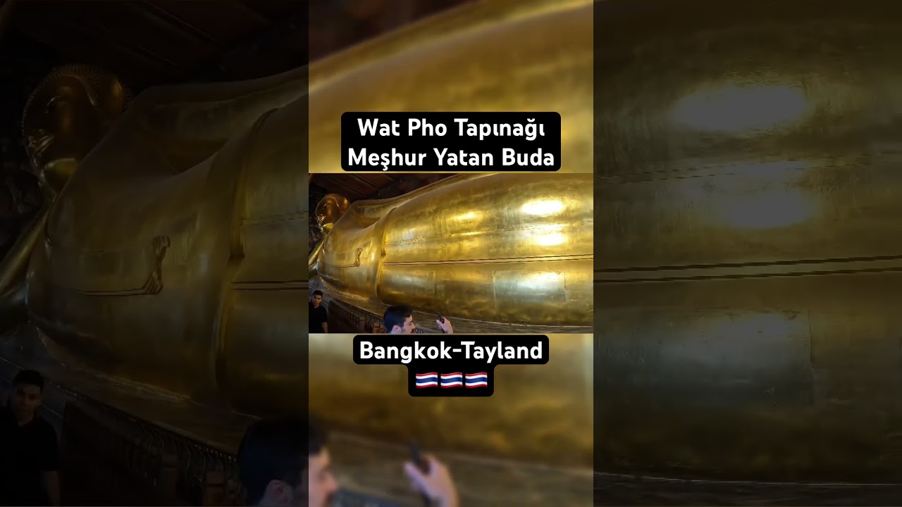 Bangkok’un (Tayland) simge tapınaklarından Wat Pho #shorts